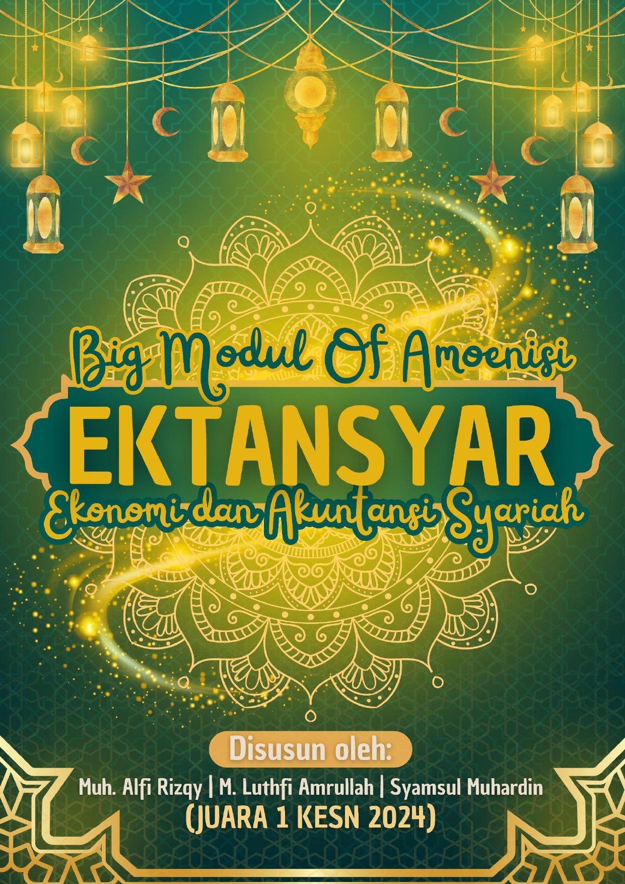 Cover BIG MODUL OF AMOENISI EKSTANSYAR: EKONOMI DAN AKUNTANSI SYARIAH